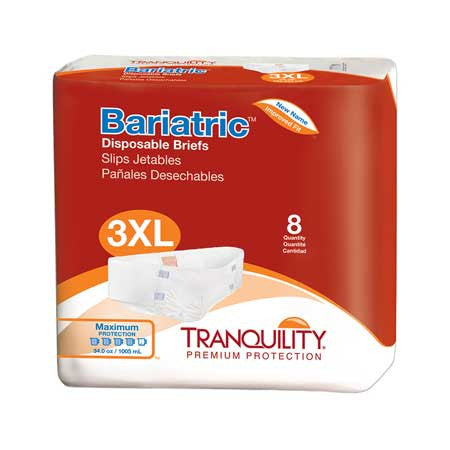 Tranquility Disposable Bariatric Diapers/Briefs